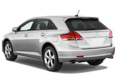 AUT 15 IZ0721 01
2010 Toyota Venza Silver 3/4 Rear View Studio