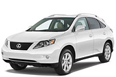 AUT 15 IZ0734 01
2012 Lexus RX350 White 3/4 Front View Studio