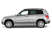 AUT 15 IZ0740 01
2012 Mercedes-Benz GLK350 Silver Profile View Studio