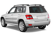 AUT 15 IZ0745 01
2012 Mercedes-Benz GLK350 Silver 3/4 Rear View Studio