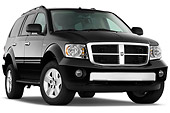 AUT 15 IZ0751 01
2009 Dodge Durango Hybrid Black 3/4 Front View Studio