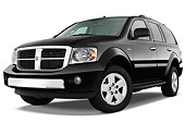 AUT 15 IZ0752 01
2009 Dodge Durango Hybrid Black 3/4 Front View Studio