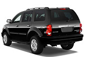 AUT 15 IZ0753 01
2009 Dodge Durango Hybrid Black 3/4 Rear View Studio