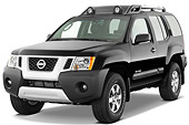AUT 15 IZ0758 01
2010 Nissan Xterra Off Road Black 3/4 Front View Studio