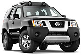 AUT 15 IZ0759 01
2010 Nissan Xterra Off Road Black 3/4 Front View Studio