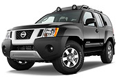 AUT 15 IZ0760 01
2010 Nissan Xterra Off Road Black 3/4 Front View Studio