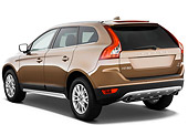 AUT 15 IZ0769 01
2012 Volvo XC60 SUV Bronze 3/4 Rear View Studio