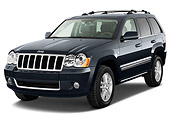 AUT 15 IZ0780 01
2010 Jeep Grand Cherokee Blue 3/4 Front View Studio