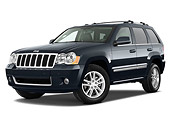 AUT 15 IZ0781 01
2010 Jeep Grand Cherokee Blue 3/4 Front View Studio