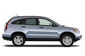 AUT 15 IZ0803 01
2011 Honda CR-V EX Blue Profile View On White Seamless