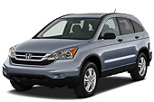 AUT 15 IZ0804 01
2011 Honda CR-V EX Blue 3/4 Front View On White Seamless