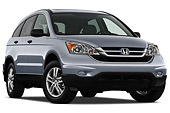 AUT 15 IZ0805 01
2011 Honda CR-V EX Blue 3/4 Front View On White Seamless