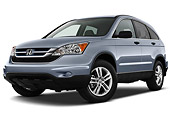 AUT 15 IZ0806 01
2011 Honda CR-V EX Blue 3/4 Front View On White Seamless
