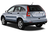 AUT 15 IZ0807 01
2011 Honda CR-V EX Blue 3/4 Rear View On White Seamless