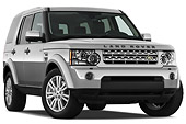 AUT 15 IZ0818 01
2013 Land Rover LR4 Silver 3/4 Front View On White Seamless