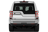 AUT 15 IZ0822 01
2013 Land Rover LR4 Silver Rear View On White Seamless