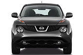 AUT 15 IZ0848 01
2013 Nissan Juke SV SUV Gray Front View On White Seamless