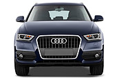 AUT 15 IZ0873 01
2013 Audi Q3 SUV Blue Front View On White Seamless