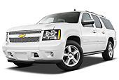 AUT 15 IZ0878 01
2013 Chevrolet Suburban LTZ White 3/4 Front View On White Seamless