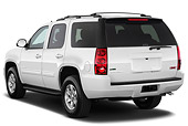 AUT 15 IZ0887 01
2012 GMC Yukon SLE White 3/4 Rear View On White Seamless