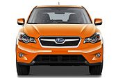 AUT 15 IZ0896 01
2012 Subaru XV Executive SUV Orange Front View On White Seamless