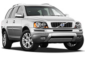 AUT 15 IZ0907 01
2012 Volvo XC90 Silver 3/4 Front View On White Seamless