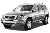 AUT 15 IZ0908 01
2012 Volvo XC90 Silver 3/4 Front View On White Seamless