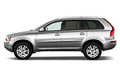 AUT 15 IZ0910 01
2012 Volvo XC90 Silver Profile View On White Seamless