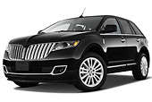 AUT 15 IZ0922 01
2011 Lincoln MKX Black 3/4 Front View On White Seamless