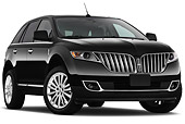 AUT 15 IZ0923 01
2011 Lincoln MKX Black 3/4 Front View On White Seamless