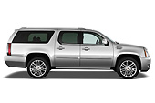 AUT 15 IZ0938 01
2013 Cadillac Escalade ESV Premium 2WD Silver Profile View On White Seamless