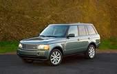 AUT 15 RK1103 01
2007 Range Rover Supercharged Green 3/4 Front View On Pavement