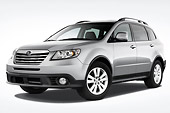 AUT 15 IZ0010 01
2013 Subaru Tribeca Silver 3/4 Front View Studio
