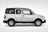 AUT 15 IZ0021 01
2008 Honda Element Silver Profile View Studio