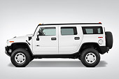 AUT 15 IZ0022 01
2010 Hummer H2 White Profile View Studio