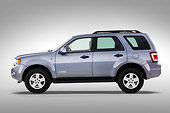 AUT 15 IZ0032 01
2010 Ford Escape Hybrid Blue Profile View Studio