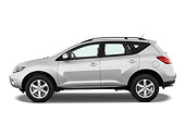 AUT 15 IZ0072 01
2010 Nissan Murano Silver Profile View Studio