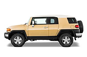 AUT 15 IZ0075 01
2013 Toyota FJ Cruiser Yellow Profile View Studio