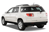 AUT 15 IZ0084 01
2010 Saturn Outlook XR White 3/4 Rear View Studio