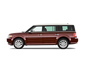AUT 15 IZ0088 01
2010 Ford Flex Limited Cinnamon/White Profile View Studio