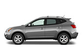 AUT 15 IZ0594 01
2010 Nissan Rogue SL Gray Profile View Studio