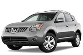AUT 15 IZ0597 01
2010 Nissan Rogue SL Gray 3/4 Front View Studio