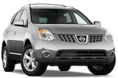 AUT 15 IZ0598 01
2010 Nissan Rogue SL Gray 3/4 Front View Studio
