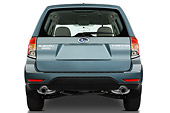 AUT 15 IZ0630 01
2010 Subaru Forester PZEV Blue Rear View Studio