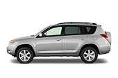 AUT 15 IZ0632 01
2008 Toyota RAV4 Silver Profile View Studio
