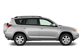 AUT 15 IZ0633 01
2008 Toyota RAV4 Silver Profile View Studio