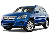 AUT 15 IZ0642 01
2010 Volkwagen Tiguan SEL Blue 3/4 Front View Studio