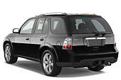 AUT 15 IZ0650 01
2009 Saab 9-7X Aero Black 3/4 Rear View Studio