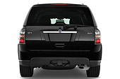 AUT 15 IZ0651 01
2009 Saab 9-7X Aero Black Rear View Studio