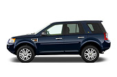 AUT 15 IZ0653 01
2010 Land Rover LR2 HSE Blue Profile View Studio